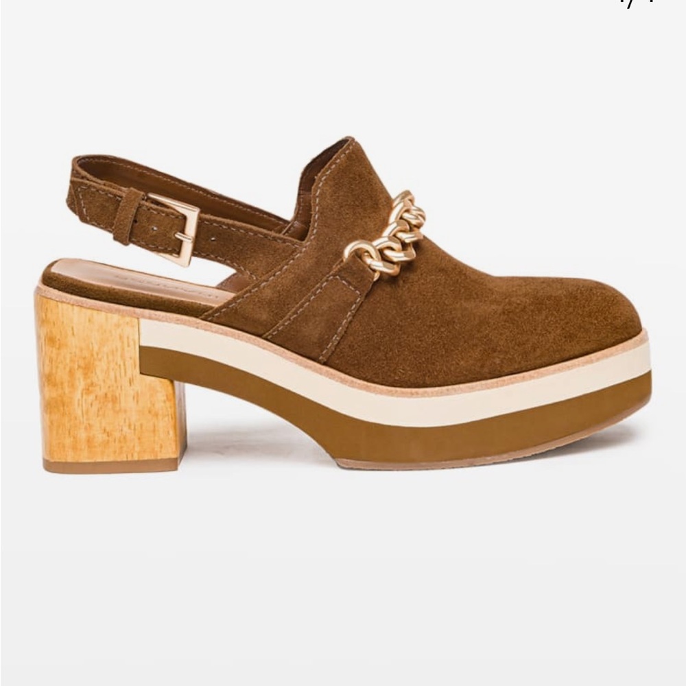 Bernardo Sochi Chain Slingback Clog
